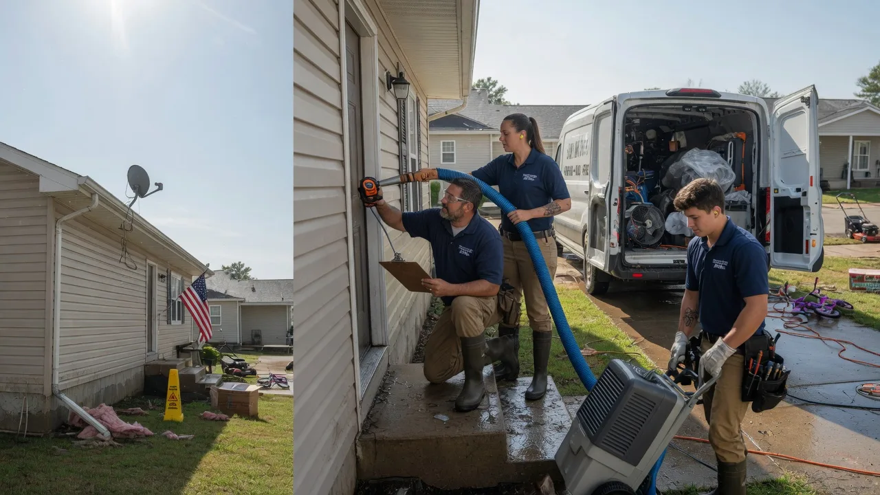 Ceiling Water Damage Restoration in Hannah, ND near me